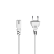 Hama 223276 5m fehér 2 eres hálózati kábel kábel és adapter