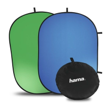 Hama "2in1" 150x200 cm összecsukható zöld/kék háttér háttérkarton