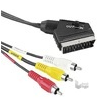 Hama 43178 SCART-3RCA KÁBEL 1,5M