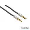 Hama Aluline 3,5mm jack - 3,5mm jack audio összekötő audio kábel 2m (80869)