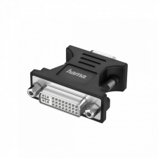 Hama DVI - VGA Adapter Black kábel és adapter