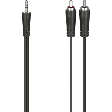 Hama fic 3,5 mm jack-2rca összekötőkábel 1,5 m audió/videó kellék, kábel és adapter