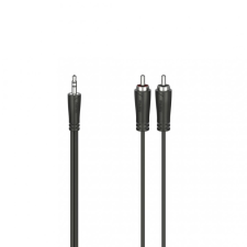 Hama FIC 3,5MM Jack 2RCA öszzekötőkábel 1,5m Black kábel és adapter