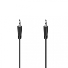 Hama FIC 3,5mm jack összekötőkábel 5m Black kábel és adapter