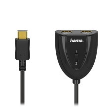 Hama FIC aranyozott 2be-1ki HDMI közösítő kábel és adapter
