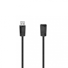 Hama FIC USB2.0 Extension Cable 1,5m Black kábel és adapter