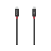 Hama FIC USB 4.0 (Gen.3) Type-C összekötő kábel, 40Gbit/s, 5A, 1 méter (200779)
