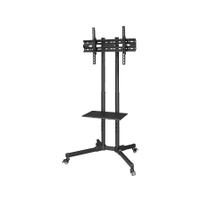 Hama FITV Trolley 32 -75", TV tartó állvány, görgős, fekete (220874) tv állvány és fali konzol