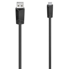 Hama Hama FIC USB A - mini USB B 1,5m fekete adatkábel kábel és adapter