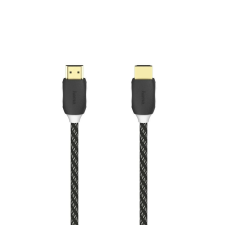 Hama HDMI Összekötő Fekete-Fehér 3m 205447 kábel és adapter