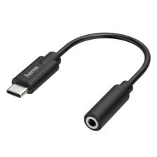 Hama Kábel elosztó HAMA USB Type-C/Jack 3,5mm kábel és adapter