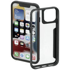 Hama Metallic Frame Cover Apple iPhone 14 átlátszó fekete (00215507) (HA00215507) - Telefontok tok és táska