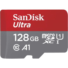 Hama Micro SD Ultra kártya 128Gb, 140MB/s, A1, Class 10, Uhs-I (215422) memóriakártya