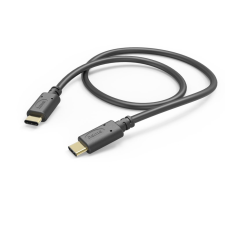 Hama USB-C - USB-C töltőkábel 1m fekete (201589) (hama201589) kábel és adapter