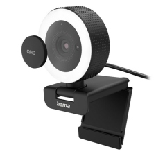 Hama Webkamera HAMA C-800 Pro USB 1440p + távirányító fekete webkamera