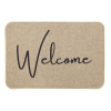 hamat Lábtörlő, szegett, gumis hátoldal, "Arcade-Welcome" 40x60cm