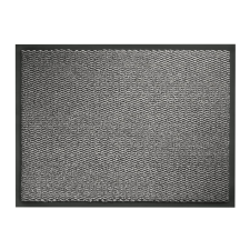 hamat Lábtörlő, szürke, velúr-nedvszívó, gumis hátoldal és perem, 40x60 lakástextília