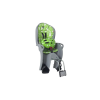 HAMAX Kiss Safety PAckage gyerekülés hátra (adapterrel nyeregváz-csőre) és bukósisak (48-52 cm), szürke-zöld