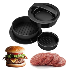 Hamburger húspogácsa készítő kerti sütés és főzés