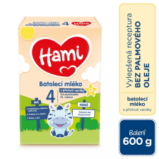 Hami 4 Gyermektej vanília ízesítéssel 600 g bébiétel