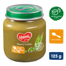 HAMI Zöldborsó (125 g) - zöldséges bébiétel bébiétel