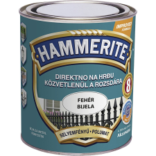 Hammerite fémfesték selyemfényű fehér 0,75 l zománcfesték