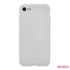 Hana SF matt szilikon hátlap, Galaxy S10, Vszürke tok és táska