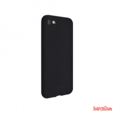 Hana SF matt szilikon hátlap, Galaxy S20, Fekete tok és táska