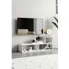  Hanah Home Bucak TV állvány, fehér