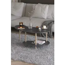  Hanah Home Coffee Table Anthracite Peka-0021 - Anthracite bútor