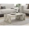  Hanah Home Coffee Table Freesia Marble Memo - Freesia Marble