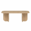  Hanah Home Coffee Table Sapphire Oak Becaj - Sapphire Oak