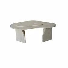  Hanah Home Coffee Table Travertine Melted - Travertine bútor