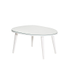  Hanah Home Coffee Table White Gusto - White