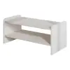  Hanah Home Coffee Table White Marble Amon - White, Marble