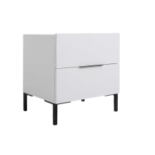  Hanah Home éjjeliszekrény, fehér, Kmd-1720-Dd-1 bútor