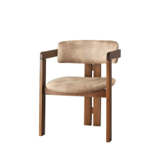 Hanah Home Étkező szék CO Beige and Walnut, bézs bútor
