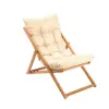  Hanah Home Garden Chair Brown Cream My006