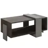  Hanah Home Gordion Marble Dohányzóasztal, Szürke Meleni