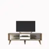  Hanah Home Ionis TV állvány tölgy és fehér