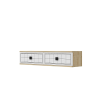 Hanah Home Komód Sapphire Oak Fehér Yuka 120 - Sapphire Oak, Fehér
