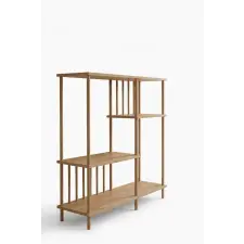  Hanah Home Könyvespolc Sapphire Oak Peka220 - Sapphire Oak bútor