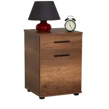  Hanah Home Nightstand Oslo Walnut Kmd-511-Oo-1 bútor