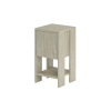  Hanah Home Nightstand Travertine Ema - Travertine