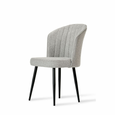 Hanah Home Rubi Light Grey and Black étkezőszék szett, 4 db, szürke bútor