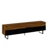  Hanah Home TV állvány Black Oak Sign - fekete, tölgy