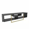 Hanah Home TV Állvány BlackGold Asal 150 - fekete, arany