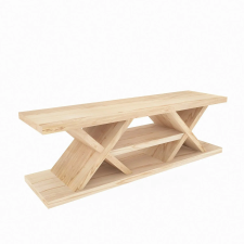  Hanah Home TV Stand Oak Massi - Oak bútor