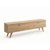  Hanah Home TV Stand Sapphire Oak Paris - Sapphire Oak