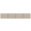  Hanah Home TV Stand Travertine Helen - Travertine